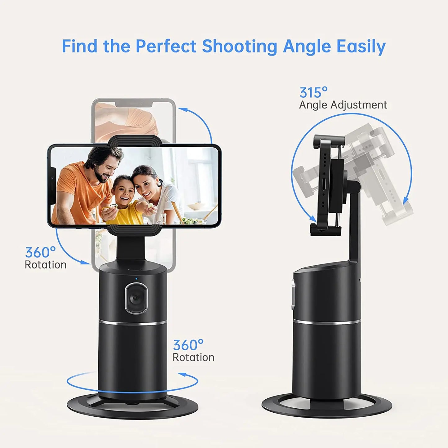 Follow Frame - Automatische Telefoonhouder met Gezichtsherkenning