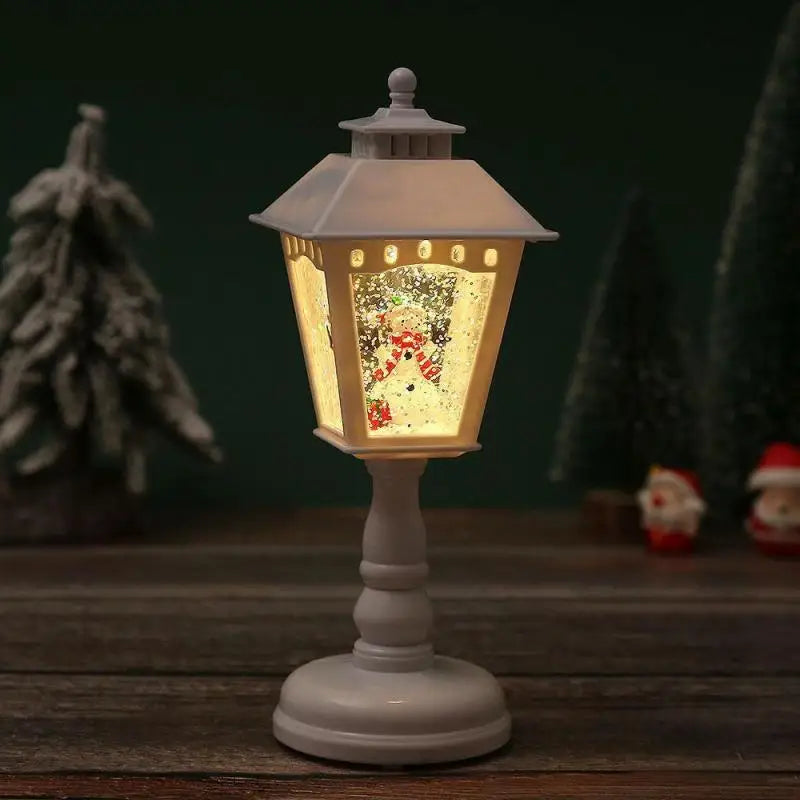 LumiereEnchantee Kerst Tafellamp - Betoverende Feestverlichting met Muziek