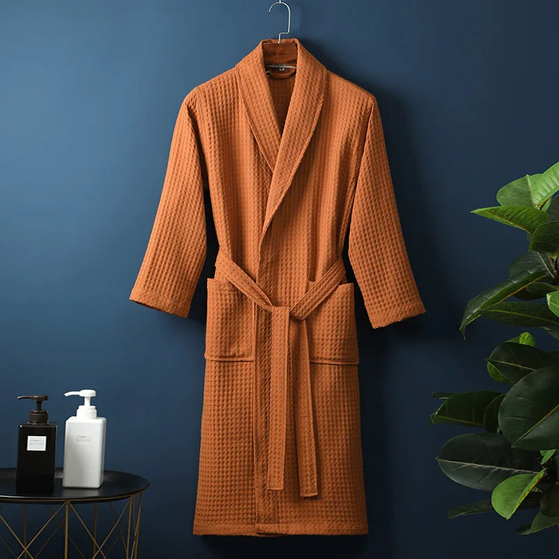 GentleHug Robe - Luxe Katoenen Badjas voor Ontspanning