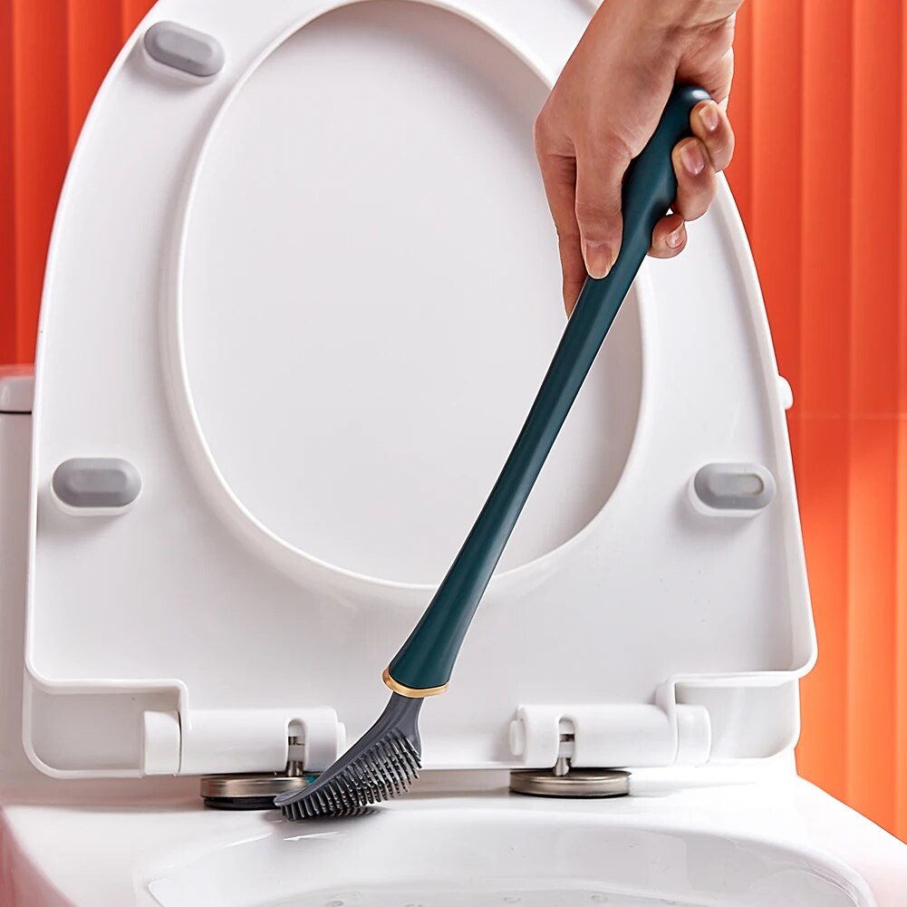 SumiClean - Strakke Siliconen Toiletborstel voor Jouw Badkamer