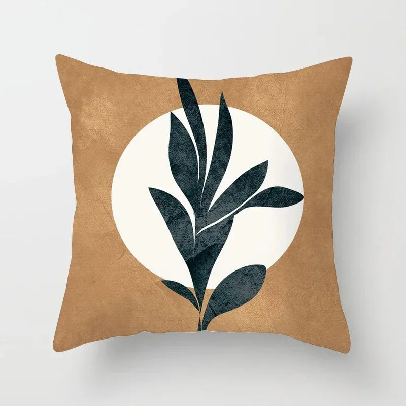 VelvetHaven Kussenhoes - Stijlvolle Botanische Kussenhoes voor Frisse Interieur Makeover