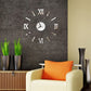 RomanTime 3D Clock - Moderne DIY Wanddecoratie