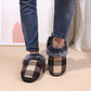 Velvet Vibes Slippers - Kindvriendelijke Winter Slippers van Wol en Katoen met Antislip