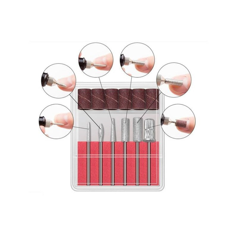 ProNail Expert - 6-in-1 Elektrische Manicureset