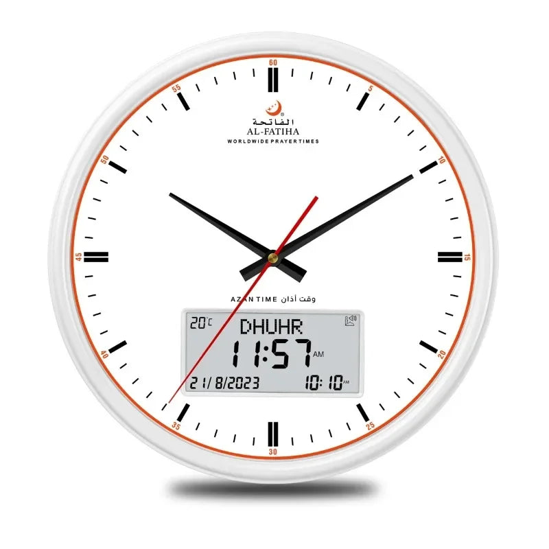 PrayerTime Clock – Slimme Wandklok met Azan