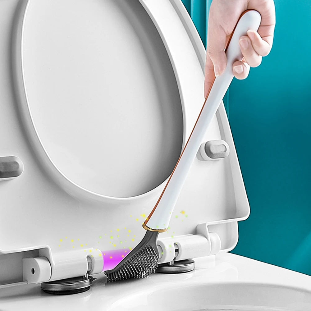 SumiClean - Strakke Siliconen Toiletborstel voor Jouw Badkamer