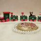 Kerst FestiveTrain - Charmante Kerstdecoratieve Trein
