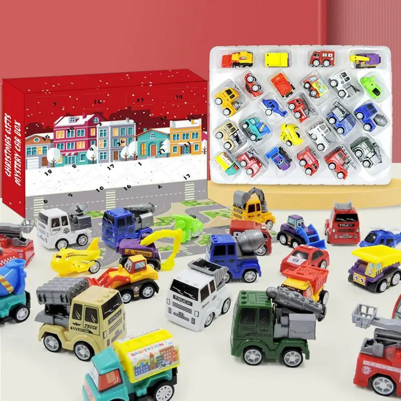 SpeedJoy Calendar - Kerst Avontuur met Auto’s & Vrachtwagens