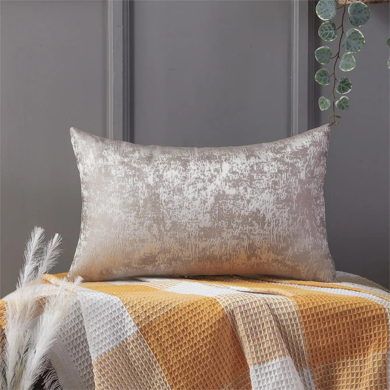 Nordic Kussenhoes - Scandinavische Luxe Kussenhoes – Minimalistisch Design voor Interieur