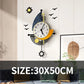 NauticTime Clock - Elegante Zeilboot Wandklok