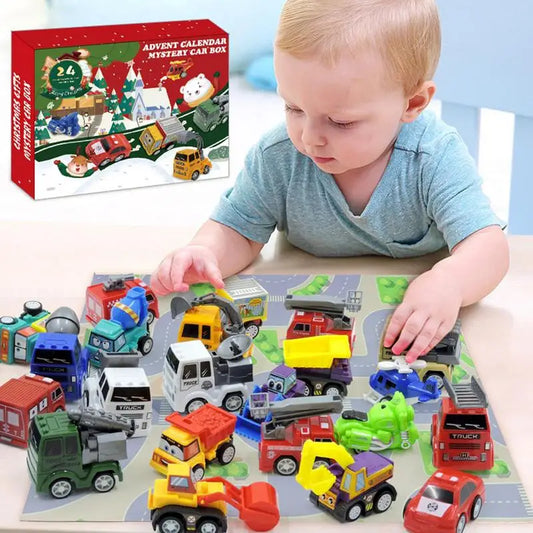SpeedJoy Calendar - Kerst Avontuur met Auto’s & Vrachtwagens