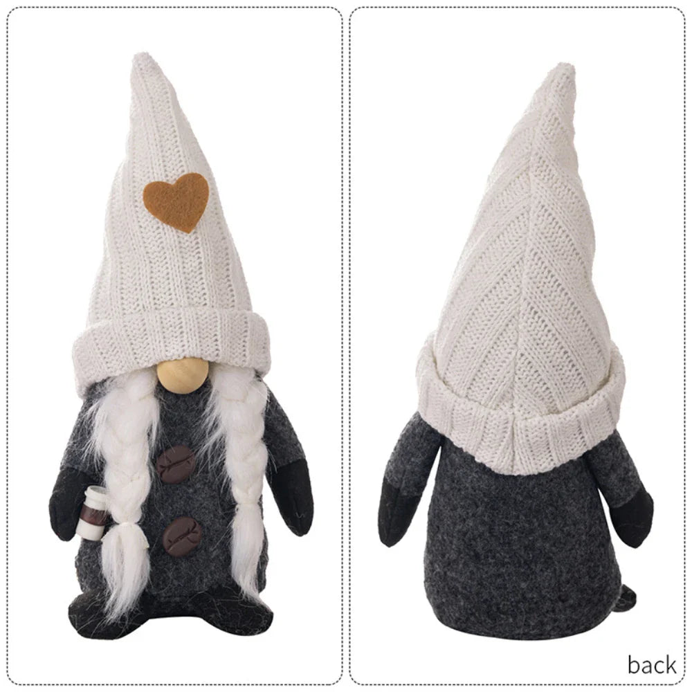 Scandinavische Koffie Kabouterpoppen – Sfeervolle Decoratie