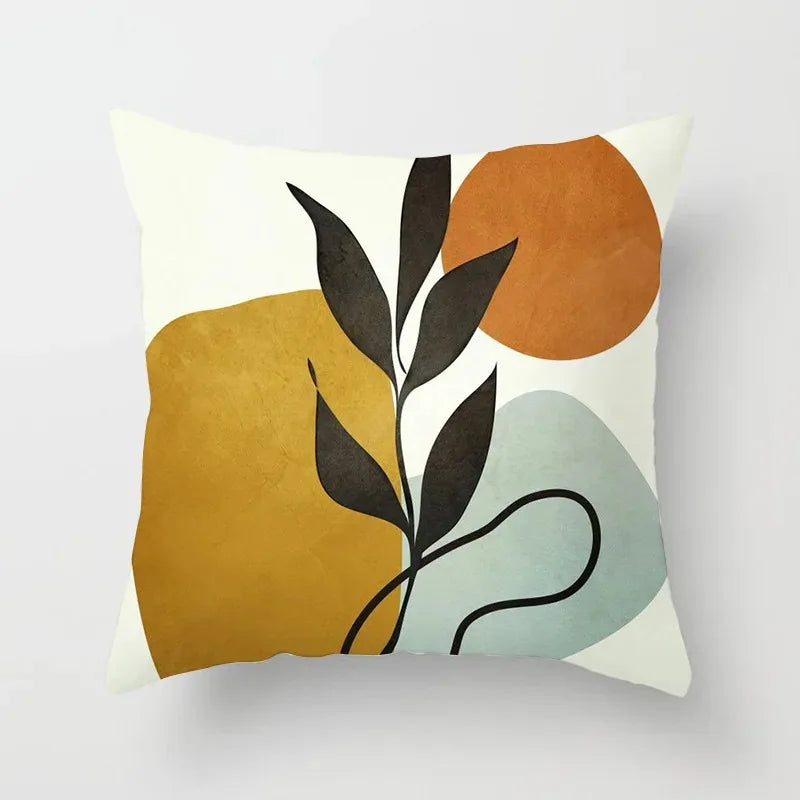 VelvetHaven Kussenhoes - Stijlvolle Botanische Kussenhoes voor Frisse Interieur Makeover