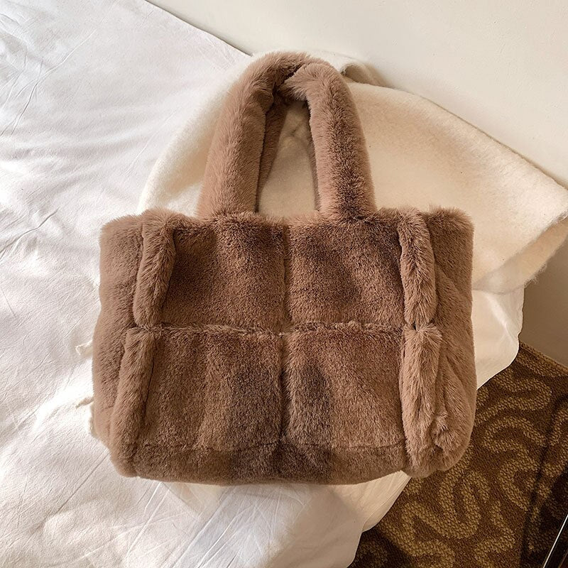 Pipa Plush Bag – Winterse Comfortabele Damestas