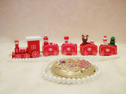 Kerst FestiveTrain - Charmante Kerstdecoratieve Trein