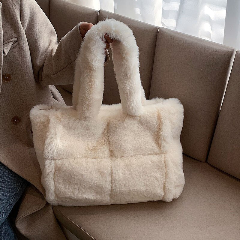 Pipa Plush Bag – Winterse Comfortabele Damestas