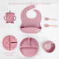 SiliconeBaby Set – Complete 6-delige Voedingsset voor Baby's