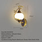 BrassGlow Wall Lamp - Elegante Messing Wandverlichting