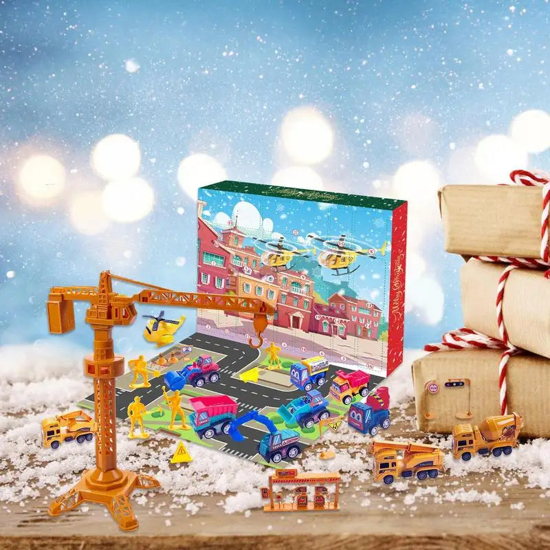 SpeedJoy Calendar - Kerst Avontuur met Auto’s & Vrachtwagens