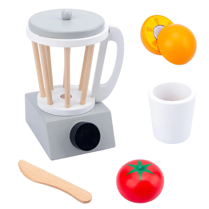 WoodPlay Set – Realistisch Houten Keukenspeelgoed