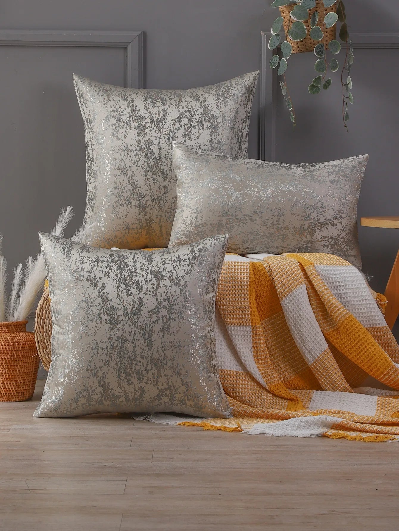 Nordic Kussenhoes - Scandinavische Luxe Kussenhoes – Minimalistisch Design voor Interieur