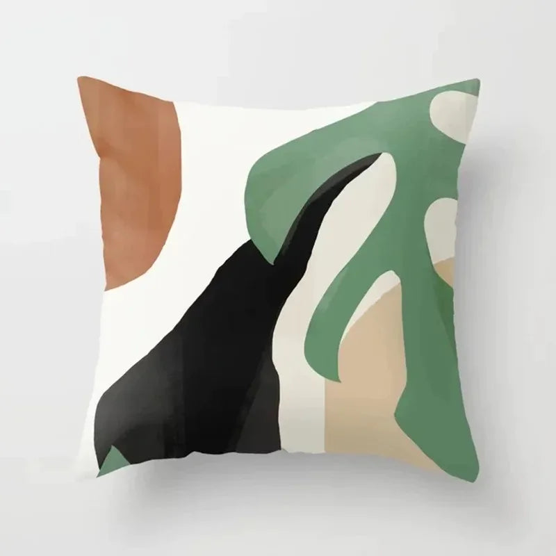 VelvetHaven Kussenhoes - Stijlvolle Botanische Kussenhoes voor Frisse Interieur Makeover