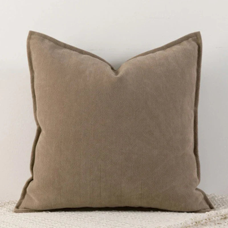 Luxe Chenille Kussenhoes - voor Stijlvolle Interieurs en Comfort