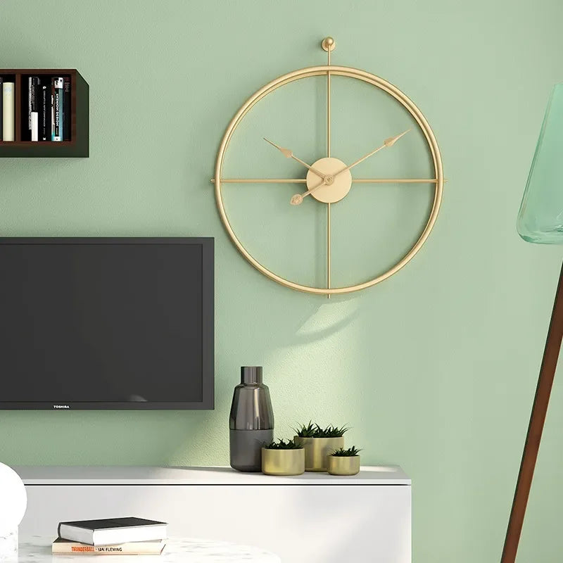 LuxeTime Clock – Stijlvolle Muurklok voor Moderne Interieurs