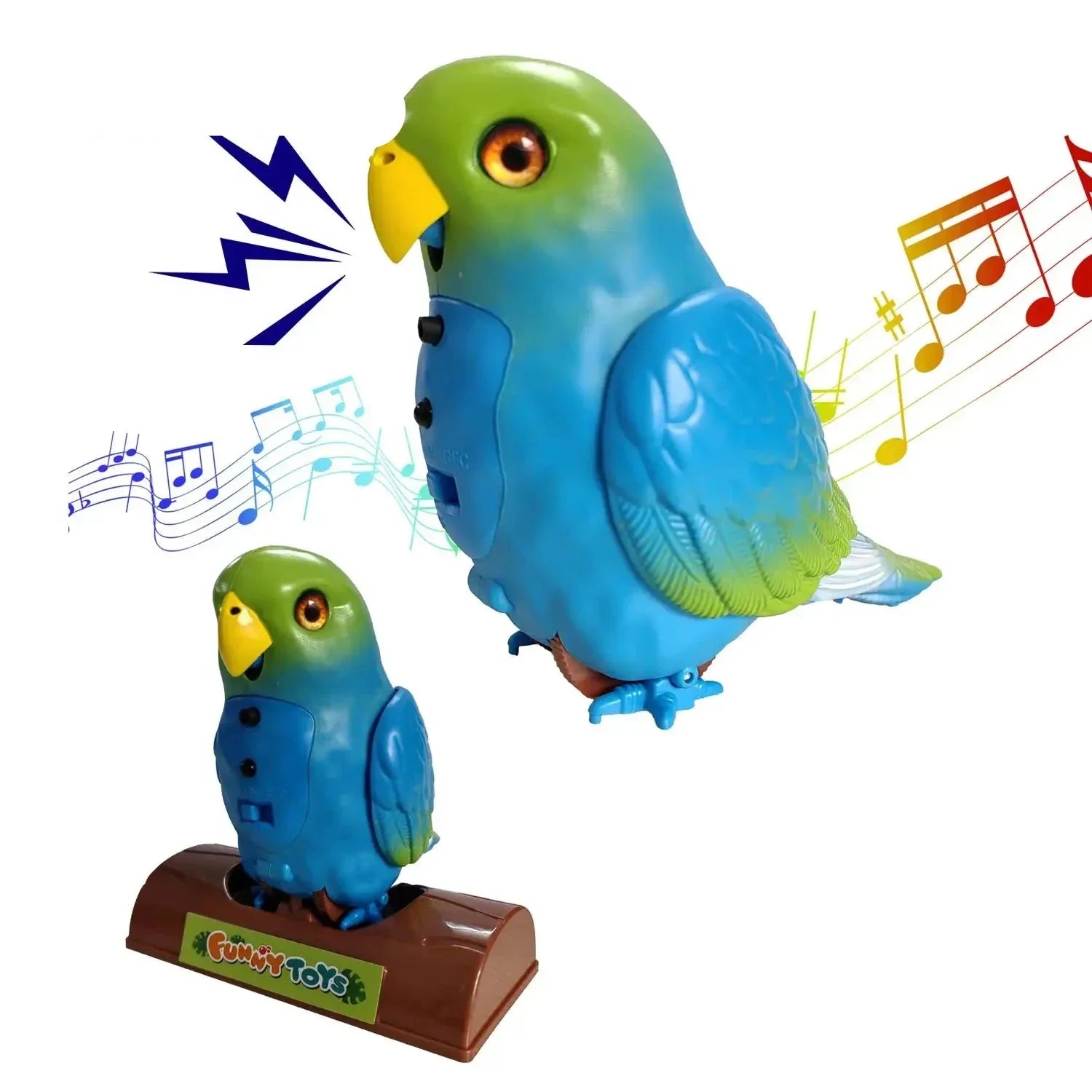 ChatBird Toy – Interactieve Papegaai die Praat en Zingt