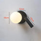 NordicLux - Rotating Glas LED Wandlamp voor Slaapkamer