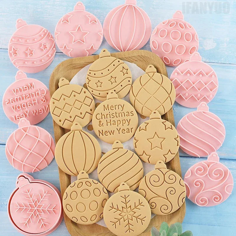NoëlMaker – 3D Kerst Koekjesvormen Set voor Feestpret