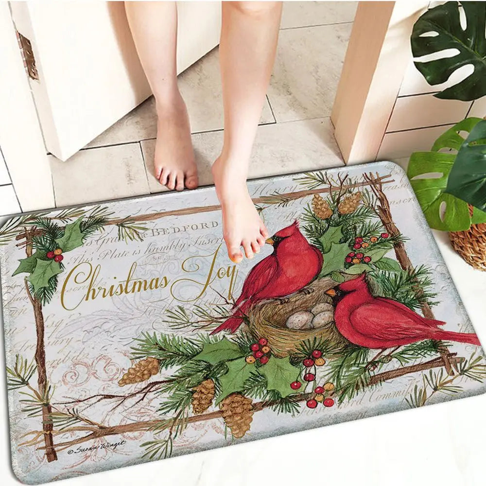 FestiveWelcome – Luxe Kerst Deurmat voor je Drempel