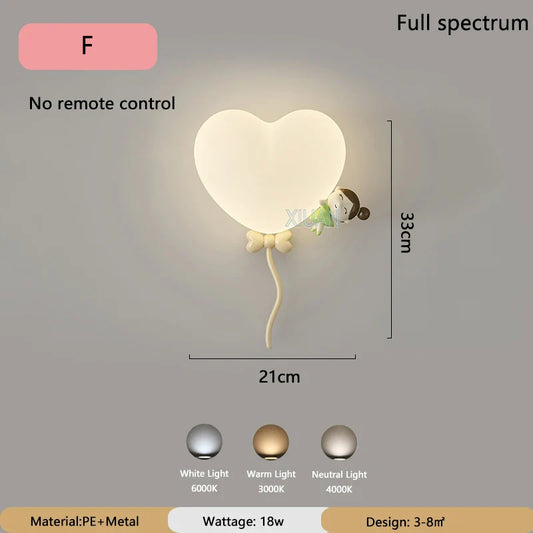 LoveLicht - Roze Wolken LED Nachtlamp