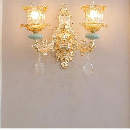 CrystalLuxe - Luxueuze Kristallen Wandlamp voor Modern Interieur