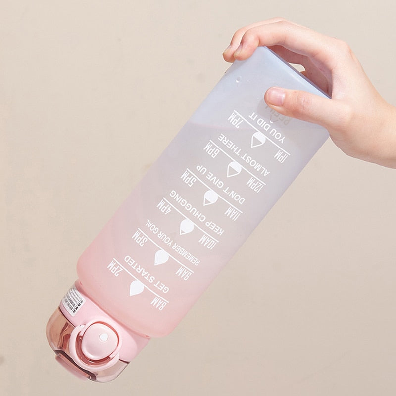 GoalHydrate Bottle - Motivatie Waterfles voor Dagelijks Gebruik
