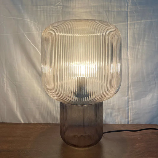 ElegantGlow - Moderne Glazen Tafellamp met LED Licht