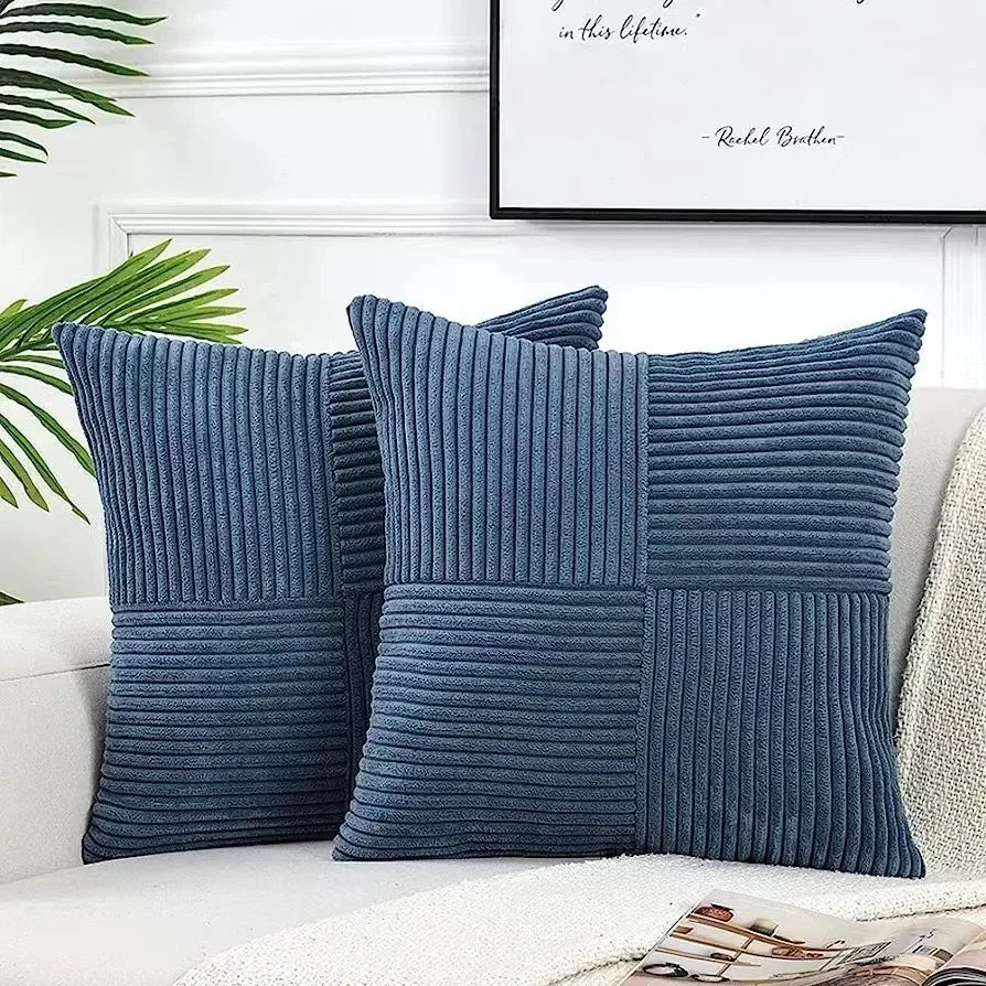 Quintessence Kussenhoezen - Stijlvolle Kussenhoezen Set van 2 voor Elk Interieur