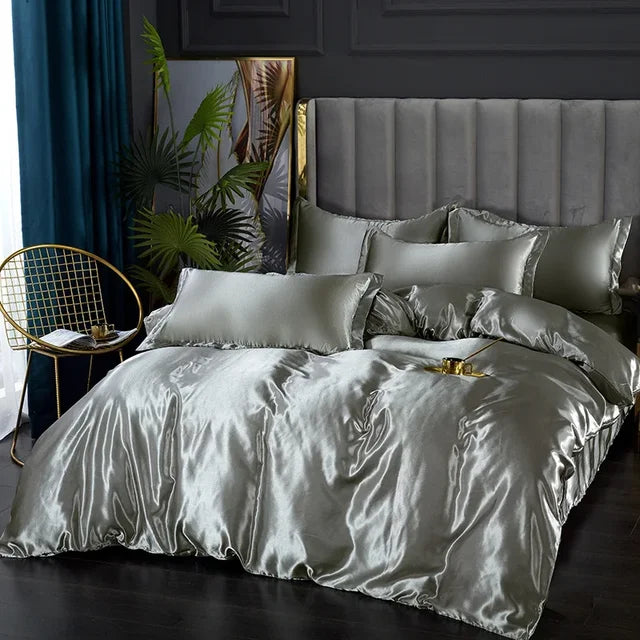 SatinDream Bedset - Luxe Satin Beddengoed voor Droomachtige Nachten