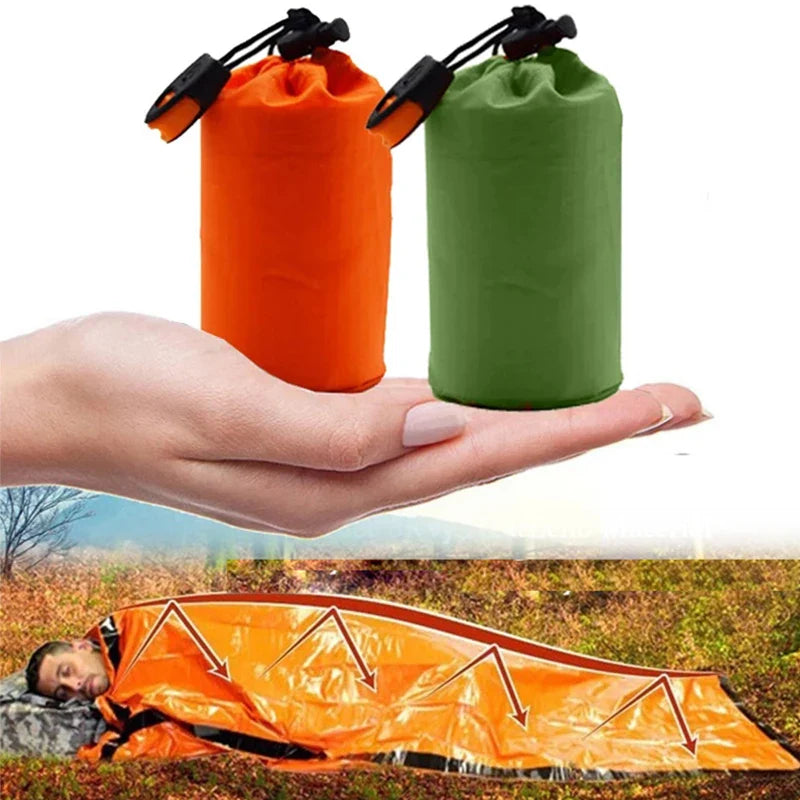 SurvivalShield Bivy – Waterdichte Noodslaapzak voor Avonturiers
