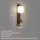 BrassGlow Wall Lamp - Elegante Messing Wandverlichting
