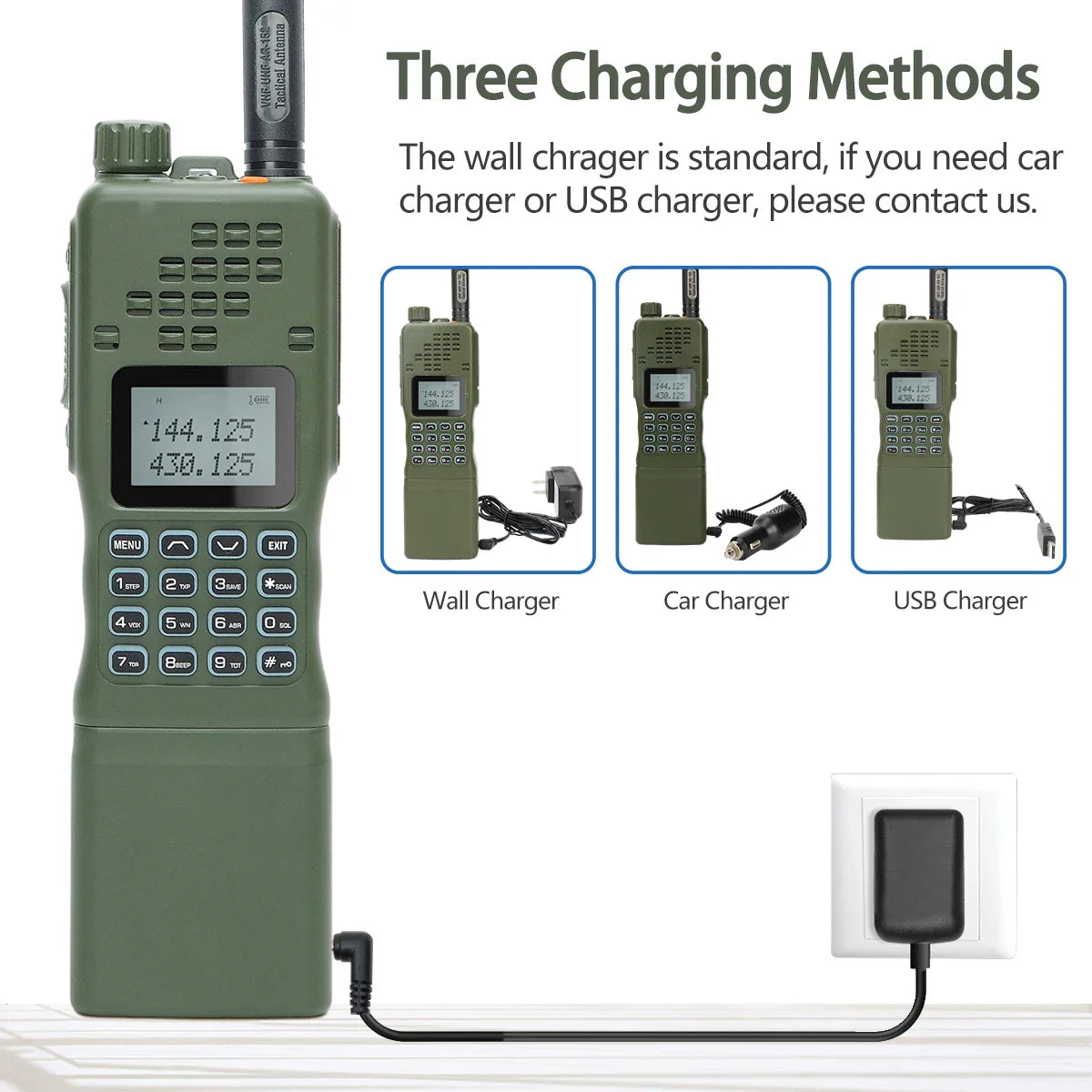 CommGuard - Professionele Dual-Band Walkie Talkie