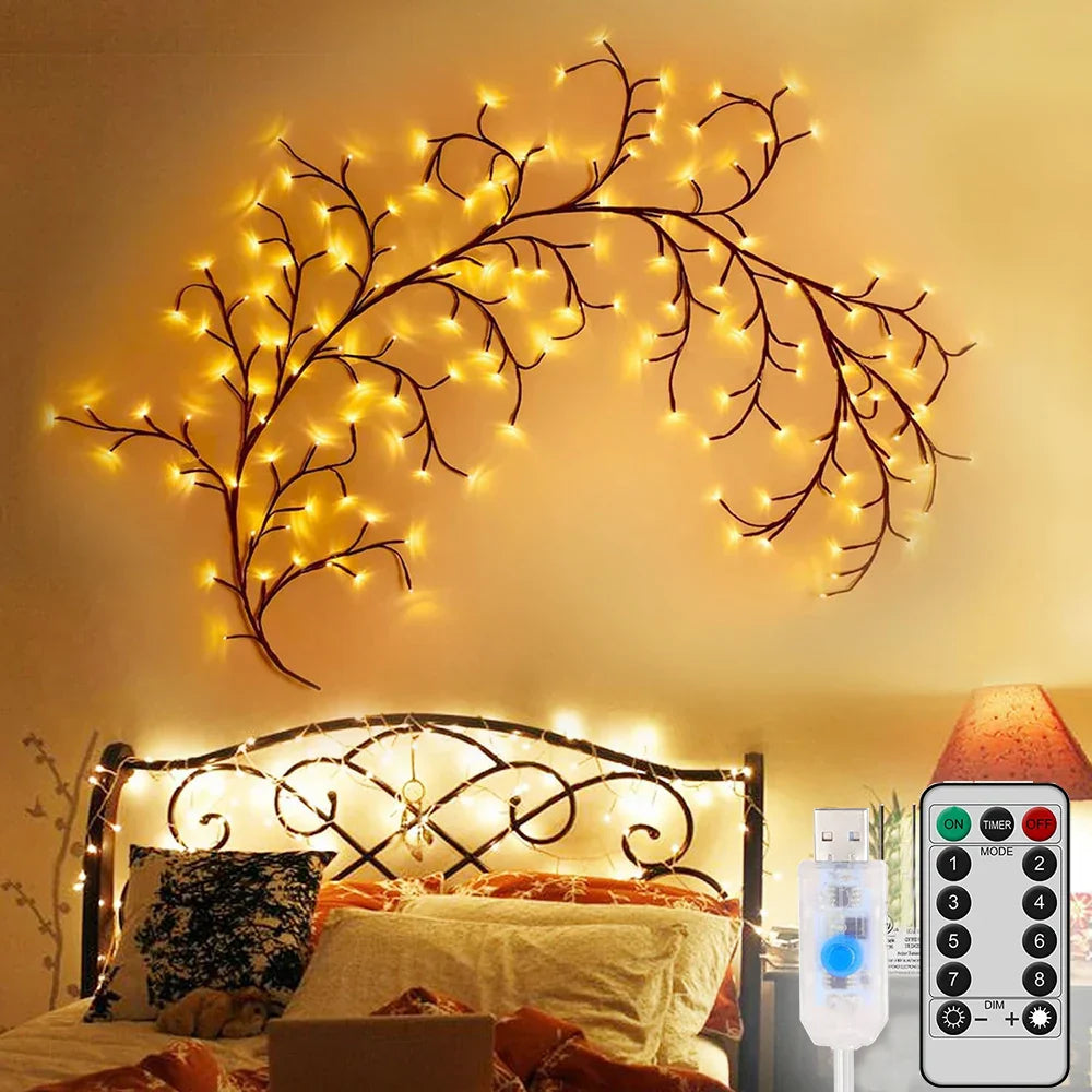 TwinkleGlow Lamp - Elegante LED Verlichting voor Takken