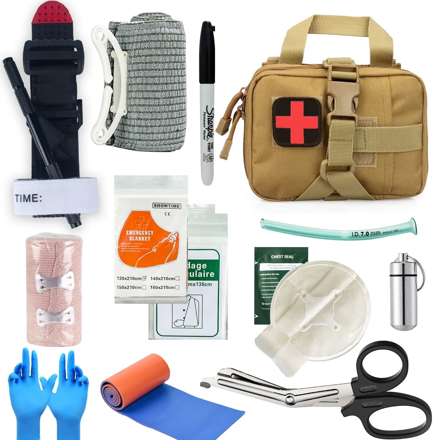 MedShield - Complete Trauma EHBO Kit voor Noodhulp