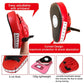 StrikeShield - Professioneel Gebogen Bokspad voor Training