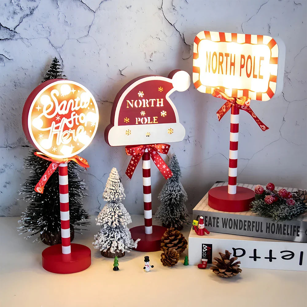 Polaris Glow Kerstlamp - Retro LED Kerstlamp voor Betoverende Decoratie