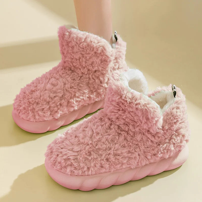 VelvetLuxe Slippers - Luxe Comfort voor Koude Dagen