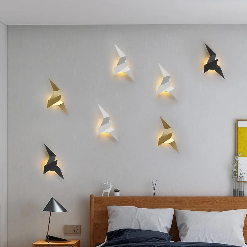 NordicLume - Stijlvolle LED Wandlamp voor Slaapkamer