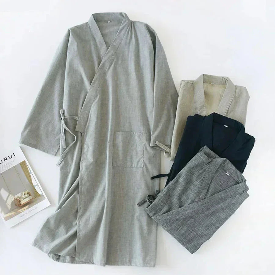 SleepRobe Badjas - Luxe Heren Kimono Badjas 2024