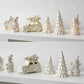 Magisc Kerstdecoratie - Verlichte Keramische Sneeuwman voor Feestdecoratie