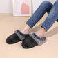 Velvet Vibes Slippers - Kindvriendelijke Winter Slippers van Wol en Katoen met Antislip